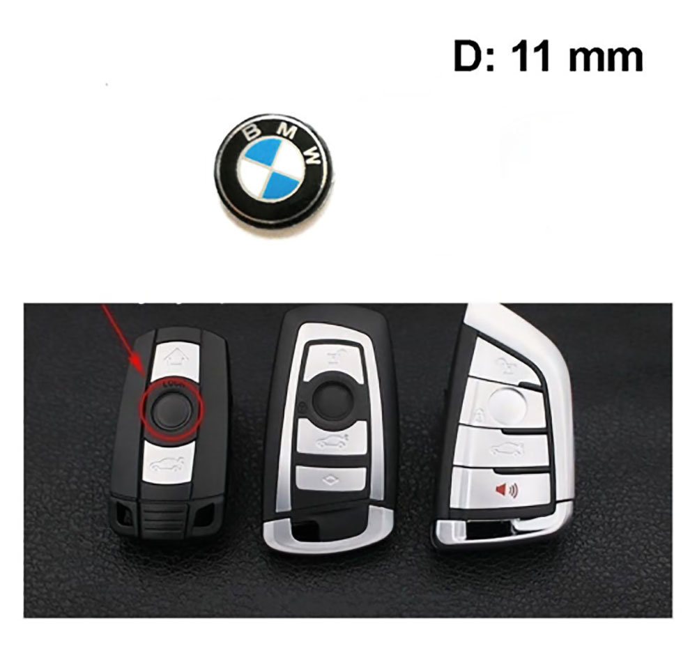 Emblema BMW Logo para llave mando 11 mm