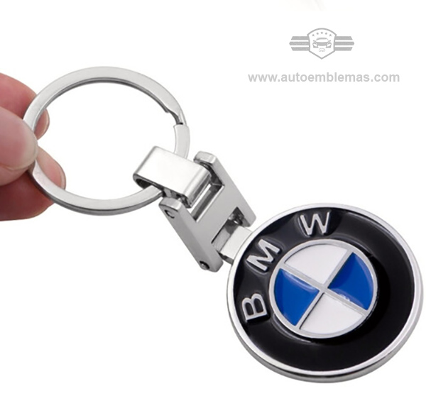 Llavero logotipo BMW logo en ambas caras