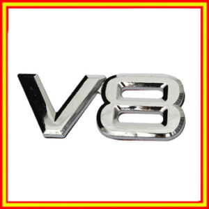 3D Metal emblema V8 para coche