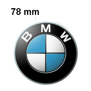 Emblema  BMW capo o trasero 78 mm